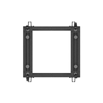 Lanberg 19" 9U 600x600-1100 (állítható mélységű) szabadon álló rack keret, fekete