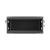 Lanberg 19" fali rack szekrény 4U/600X600 lemezajtó, lapraszerelt, fekete