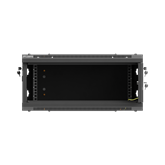 Lanberg 19" fali rack szekrény 4U/600X600 perforált ajtó, lapraszerelt, fekete