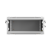 Lanberg 19" fali rack szekrény 4U/600X600 perforált ajtó, lapraszerelt, szürke