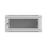 Lanberg 19" fali rack szekrény 4U/600X600 perforált ajtó, lapraszerelt, szürke