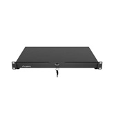 Lanberg 19" fiók, 1U/483×270 mm,  30 kg maximum terhelhetőség:, fekete