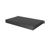 Lanberg 19" fiók, 1U/483×270 mm,  30 kg maximum terhelhetőség:, fekete