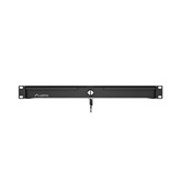 Lanberg 19" fiók, 1U/483×270 mm,  30 kg maximum terhelhetőség:, fekete