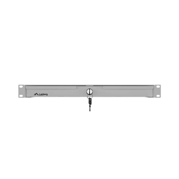 19" fiók, 1U/483×270 mm,  30 kg maximum terhelhetőség, szürke