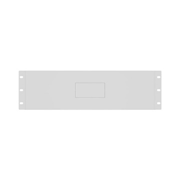 Lanberg 19" fiók, 3U/483×360 mm, 90 kg maximum terhelhetőség, 4 pontos szerelés, szürke