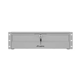 Lanberg 19" fiók, 3U/483×360 mm, 90 kg maximum terhelhetőség, 4 pontos szerelés, szürke