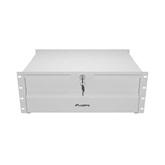 Lanberg 19" fiók, 4U/483×360 mm, 90 kg maximum terhelhetőség, 4 pontos szerelés, szürke