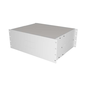 Lanberg 19" fiók, 4U/483×360 mm, 90 kg maximum terhelhetőség, 4 pontos szerelés, szürke