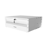 Lanberg 19" fiók, 4U/483×360 mm, 90 kg maximum terhelhetőség, 4 pontos szerelés, szürke