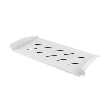Lanberg 19" fix polc/tálca 1U/483x220 mm 25kg maximum terhelhetőség szürke
