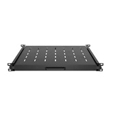 Lanberg 19" kihúzható polc/tálca 350mm, fekete