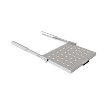 Lanberg 19" kihúzható polc/tálca 350mm, szürke