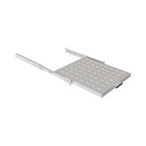 Lanberg 19" kihúzható polc/tálca 500mm, szürke