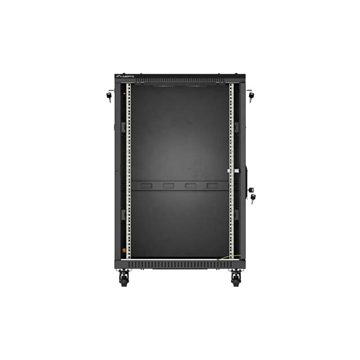 Lanberg 19" szabadon álló rack szekrény 18U/600X600 lapraszerelt, fekete