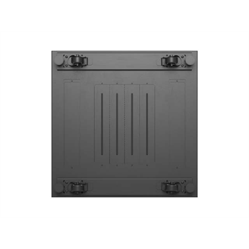 Lanberg 19" szabadon álló rack szekrény 18U/600X600 lapraszerelt, fekete
