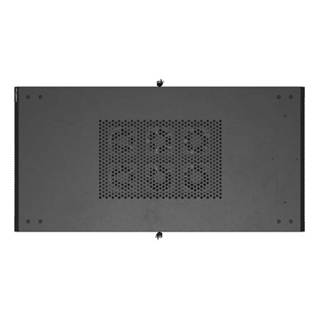 Lanberg 19" szabadon álló rack szekrény 22U/600X1200 perforált ajtó, lapraszerelt, fekete