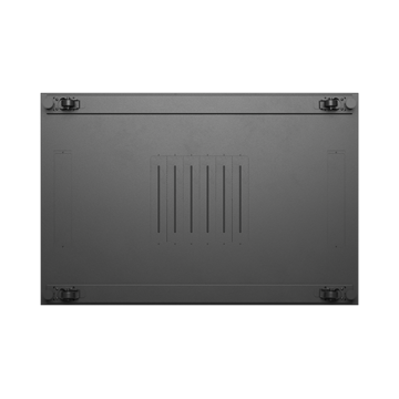 Lanberg 19" szabadon álló rack szekrény 22U/800X1200 perforált ajtó, lapraszerelt, fekete