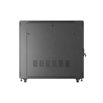 Lanberg 19" szabadon álló rack szekrény 22U/800X1200 perforált ajtó, lapraszerelt, fekete