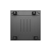 Lanberg 19" szabadon álló rack szekrény 24U/600X600 üvegajtó, lapraszerelt, LCD kijelző, fekete V2