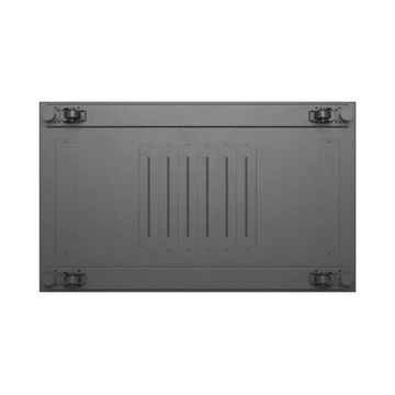 Lanberg 19" szabadon álló rack szekrény 27U/600X1000, perforált ajtó, lapraszerelt, fekete