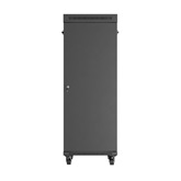 Lanberg 19" szabadon álló rack szekrény 32U/600X1000 üvegajtó, lapraszerelt, LCD kijelző, fekete