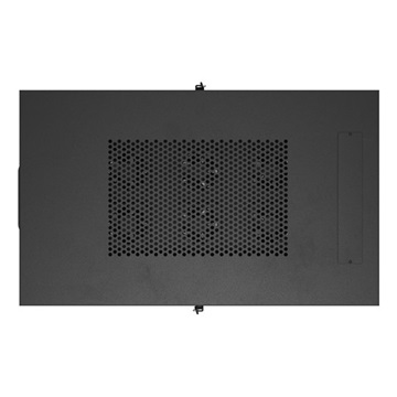 Lanberg 19" szabadon álló rack szekrény 32U/600X1000 üvegajtó, lapraszerelt, LCD kijelző, fekete