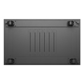 Lanberg 19" szabadon álló rack szekrény 32U/600X1000 üvegajtó, lapraszerelt, LCD kijelző, fekete