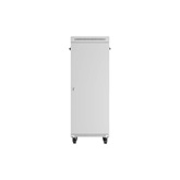 Lanberg 19" szabadon álló rack szekrény 32U/600X800 üvegajtó, lapraszerelt, LCD kijelző, szürke V2