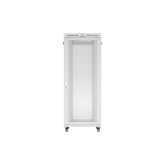 Lanberg 19" szabadon álló rack szekrény 42U/800X1000 perforált ajtó, lapraszerelt, LCD kijelző, szürke