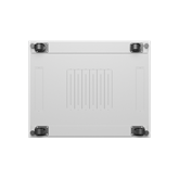 Lanberg 19" szabadon álló rack szekrény 42U/800X1000 perforált ajtó, lapraszerelt, LCD kijelző, szürke