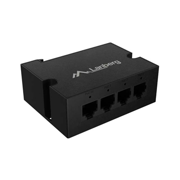 Lanberg DIN sínre szerelhető PoE Extender, 30W