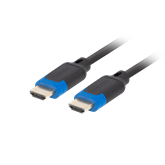 Lanberg HDMI M/M V2.1 kábel 1,8 méter, 8K@60HZ, CCS, fekete