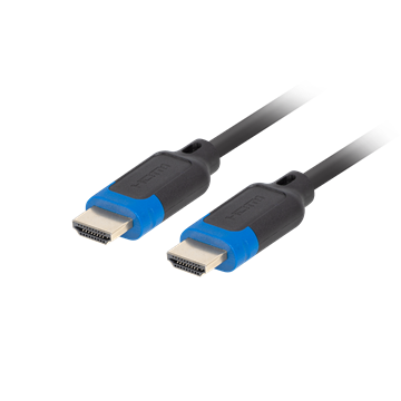 Lanberg HDMI M/M V2.1 kábel 5 m, 8K@60HZ, CCS, fekete
