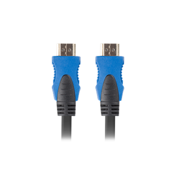 Lanberg HDMI (M/M) v2.0 kábel, 15 m, 4K, réz, fekete