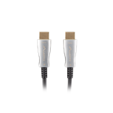 Lanberg HDMI (M/M) v2.0 kábel 20 m, optikai, fekete, AOC