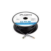 Lanberg HDMI (M/M) v2.0 kábel 20 m, optikai, fekete, AOC