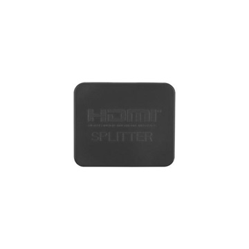 Lanberg HDMI elosztó HDMI->2X HDMI 4K + USB-C port, fekete 