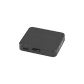 Lanberg HDMI elosztó HDMI->2X HDMI 4K + USB-C port, fekete 