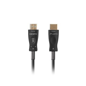 Lanberg HDMI v2.1 8K@60Hz/DSC összekötő AOC kábel - 30 m