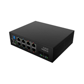 Lanberg Light Industrial 10 portos Gigabit PoE Switch (8xPoE, 2xSFP, 120W)