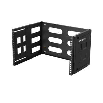 Lanberg Összecsukható 19" 6U keret 497x400/240, falra rögzíthető, fekete