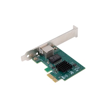Lanberg PCI-express RJ45 Ethernet-adapter, hálózati kártya, alacsony profilú
