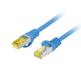 Lanberg Patch kábel CAT.6a S/FTP LSZH 10m kék, réz