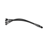 Lanberg Rack szerver ház ATX 520/12 19"/4U