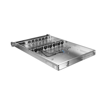 Lanberg Rack szerver ház E-ATX 650/12 19"/1U