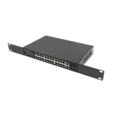 Lanberg Switch 24x 1GbE PoE+/ 2x GbE/ 2 SFP ,19" rackes (360W) 