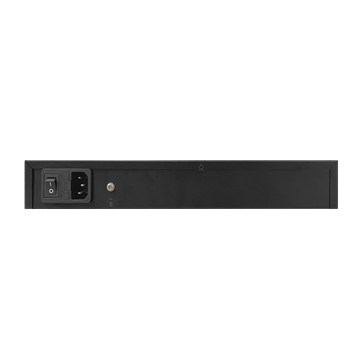 Lanberg Switch 24x 1GbE PoE+/ 2x GbE/ 2 SFP ,19" rackes (360W) 