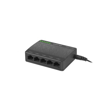 Lanberg DSP1-1005-5V nem menedzselhető asztali Switch