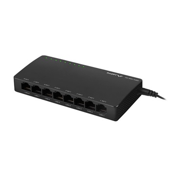 Lanberg DSP2-1008-12V nem menedzselhető asztali Switch